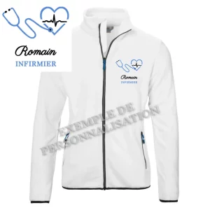Veste Polaire Infirmier Marine