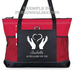 Sac Métier Aide à la Personne Rouge