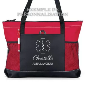 Sac Métier Ambulancière Rouge