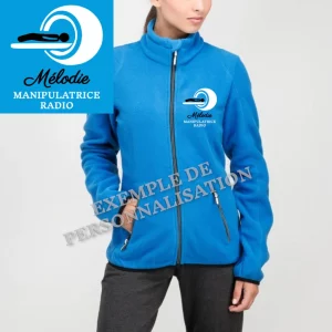 Polaire Manipulatrice radio personnalisée Bleue
